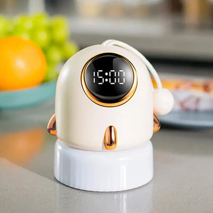 Digitalt raket vækkeur til børneværelset