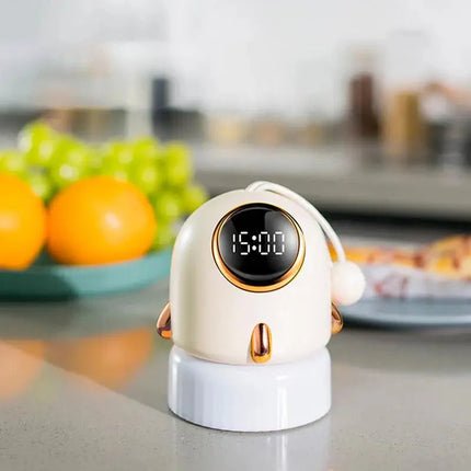 Digitalt raket vækkeur til børneværelset