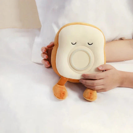 Nutted toast vækkeur med natlys