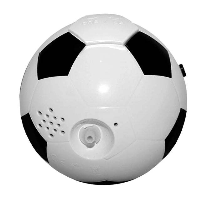 Vækkeur formet som en fodbold