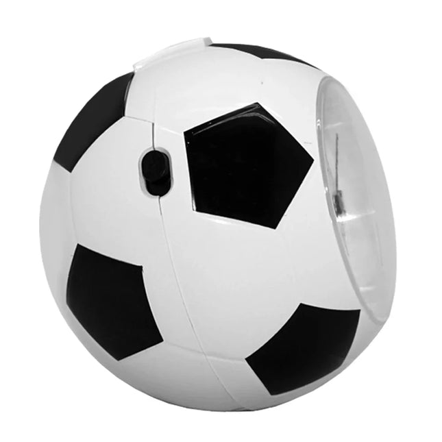Vækkeur formet som en fodbold