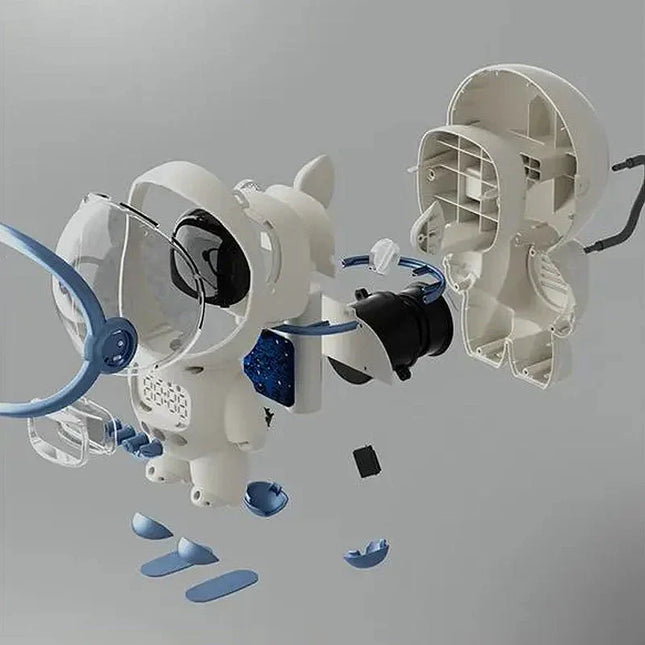 Digitalt astronaut vækkeur til drenge