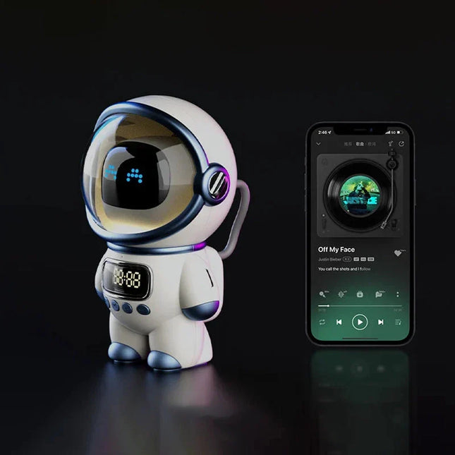 Digitalt astronaut vækkeur til drenge