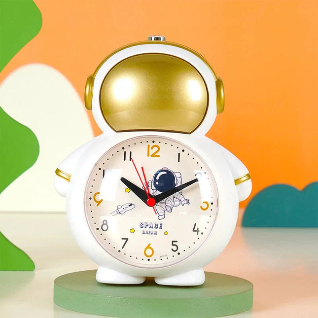 Analogt astronaut vækkeur til drenge