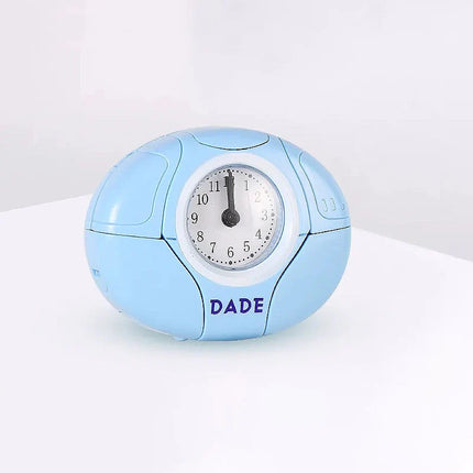 Analogt robot vækkeur til drenge