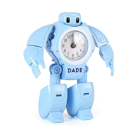 Analogt robot vækkeur til drenge