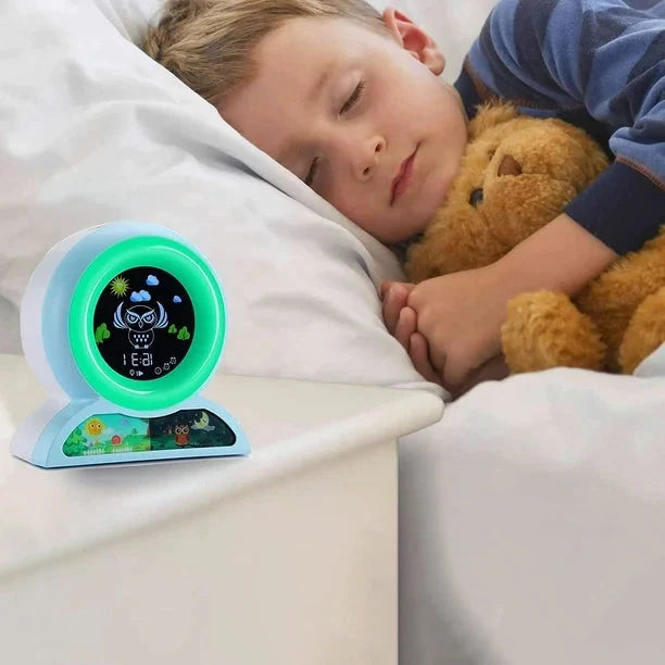 Søvntræner til børn med ugle-design