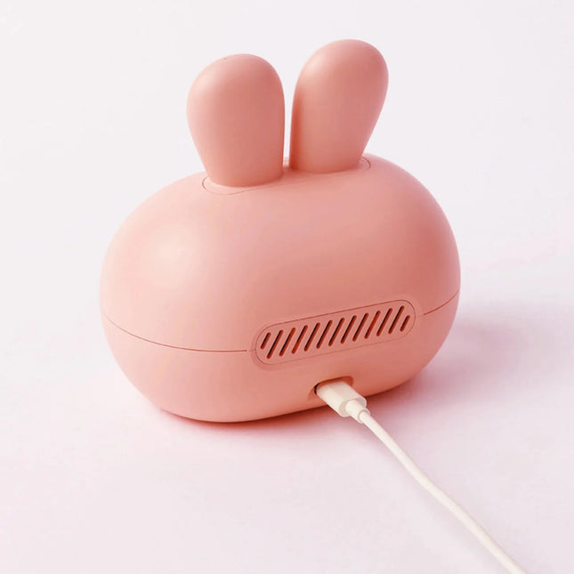 Sødt kanin vækkeur med natlampe funktion