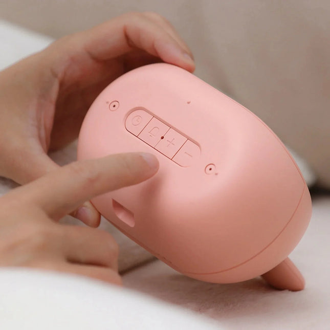 Sødt kanin vækkeur med natlampe funktion