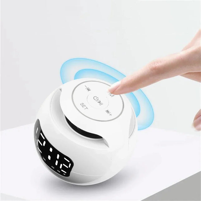 Lysterapi vækkeur med dobbelt alarm