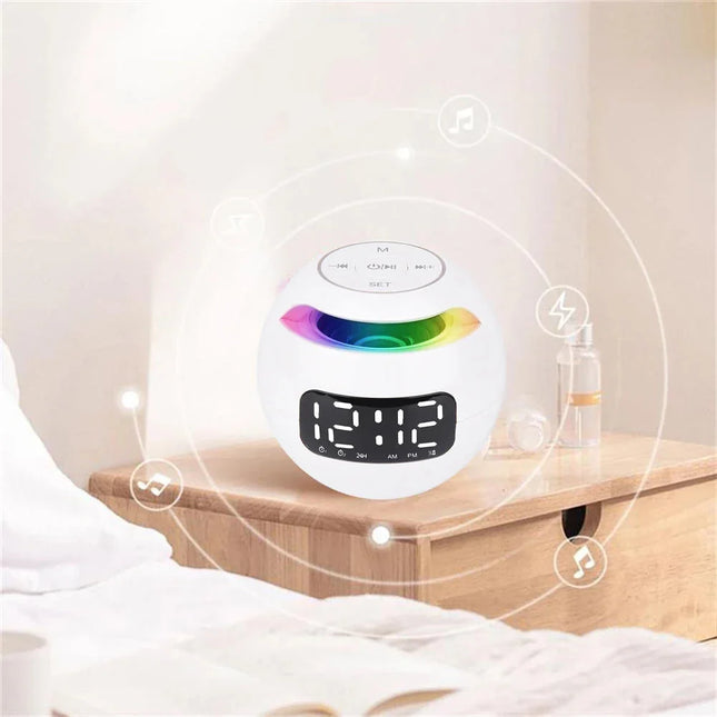Lysterapi vækkeur med dobbelt alarm