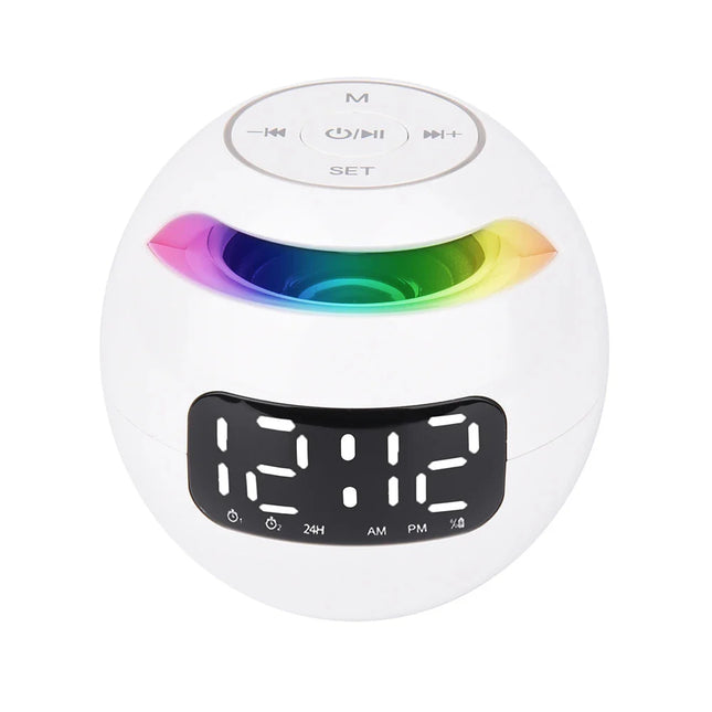 Lysterapi vækkeur med dobbelt alarm