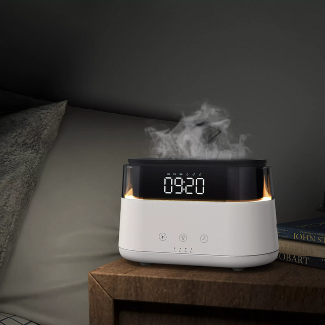 Digitalt vækkeur med aroma diffuser