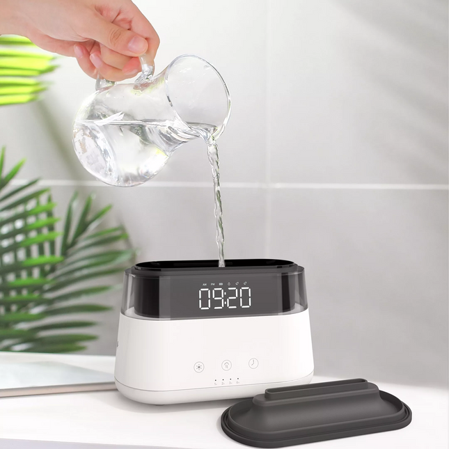 Digitalt vækkeur med aroma diffuser