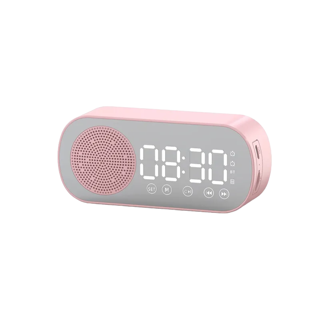 Digitalt vækkeur med radio og Bluetooth