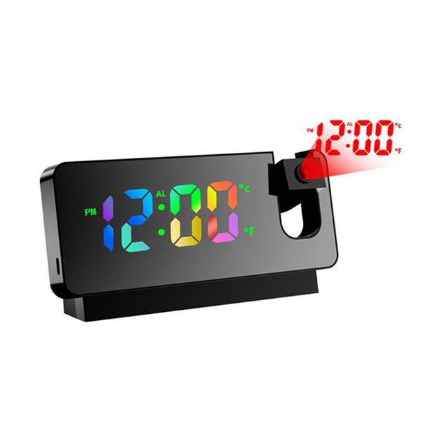 Moderne digitalt vækkeur med projektor