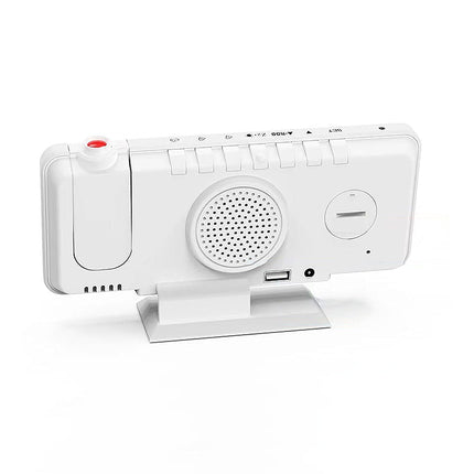 Netdrevet digitalt vækkeur med projektion