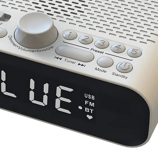 Brugervenligt radiovækkeur til ældre