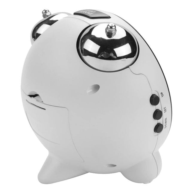 Vækkeur med høj alarm til sværtssovende