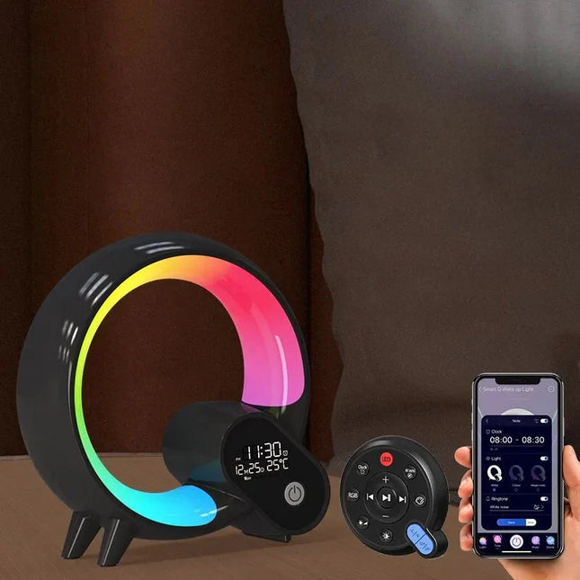 Wake-up light med naturlyde og fuglesang