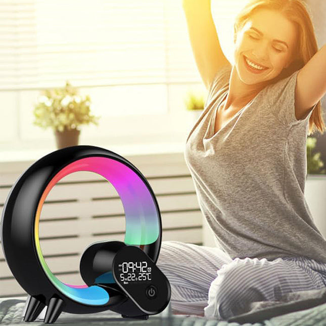 Wake-up light med naturlyde og fuglesang