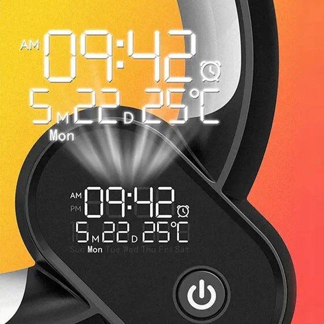 Wake-up light med naturlyde og fuglesang