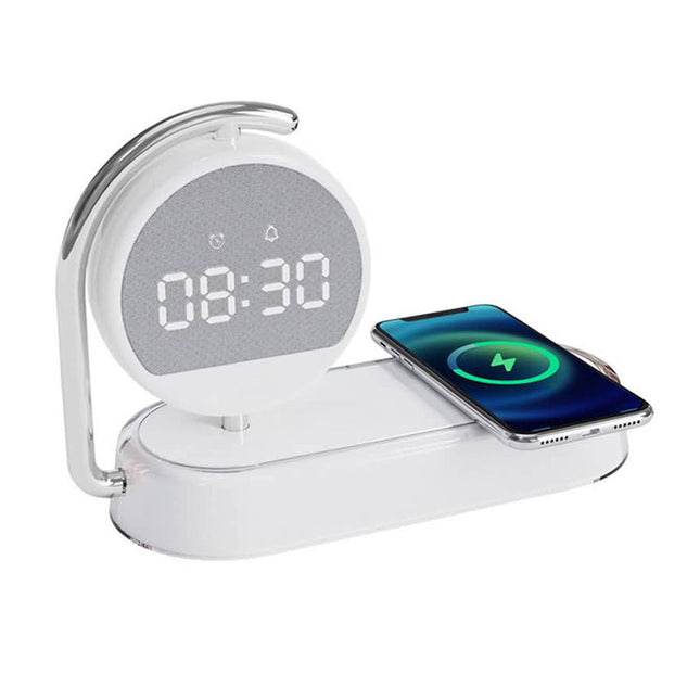 Wake-up light med trådløs oplader