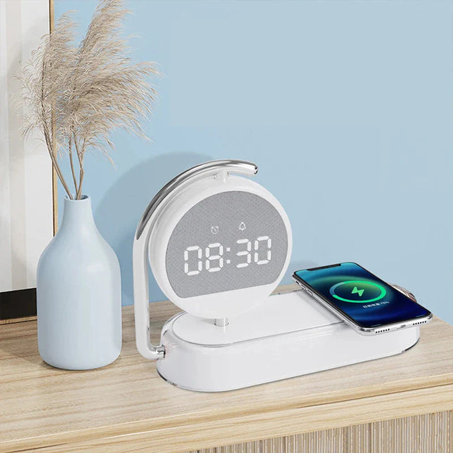 Wake-up light med trådløs oplader
