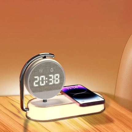 Wake-up light med trådløs oplader