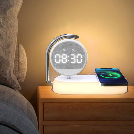 Wake-up light med trådløs oplader