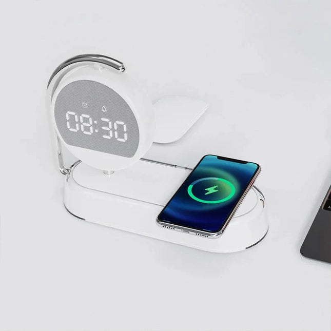 Wake-up light med trådløs oplader