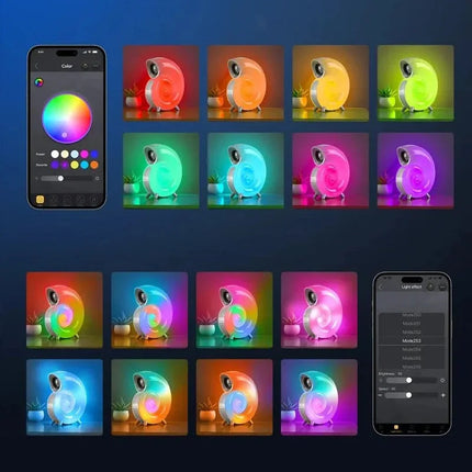 Wake-up light vækkeur med Bluetooth højtaler