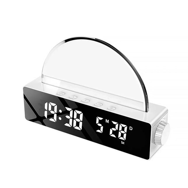 Vækkeur med solopgang og solnedgang funktion