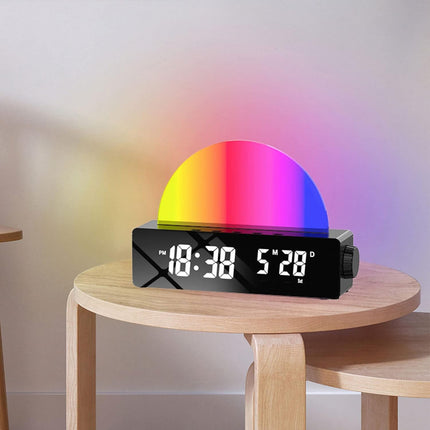 Vækkeur med solopgang og solnedgang funktion