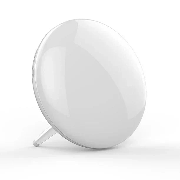 Wake-up light vækkeur med USB-opladerport