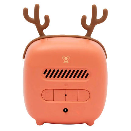 Sød hjort vækkeur med natlampe