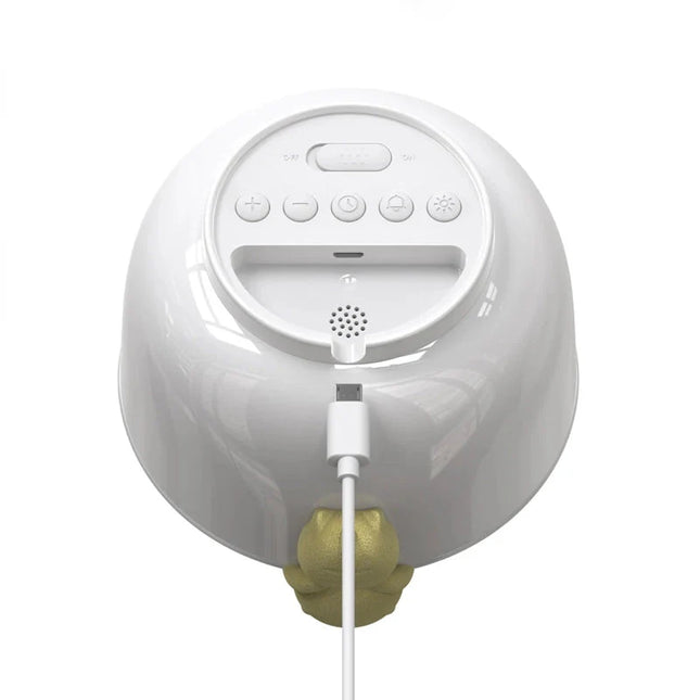 Moderne vækkeur med dæmpbar natlampe